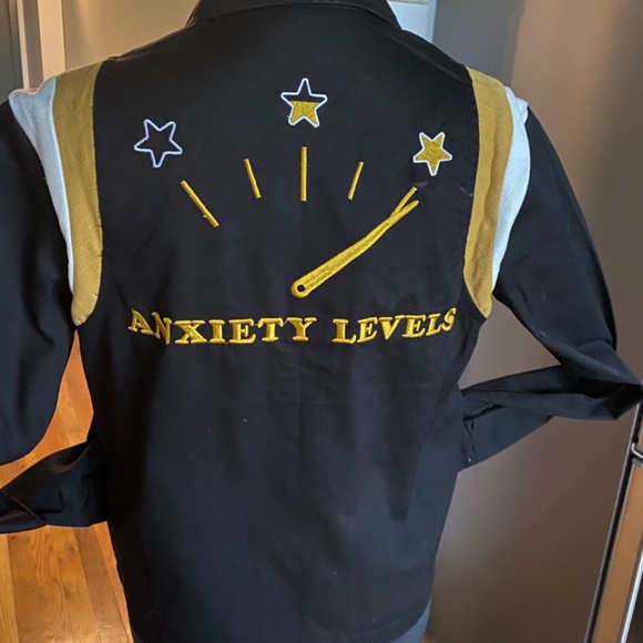 Very Rare brand NEW without tags Valfré Anxiety Levels black Bowler Jacket Sz S - Picture 11 of 16